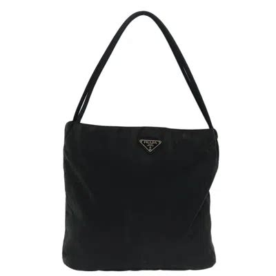 Tessuto tote Prada Black in Synthetic 